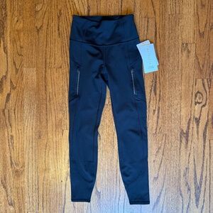 Athleta Rainier Tight BLACK XXS NTW